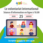 Séance d'info sur le volontariat international